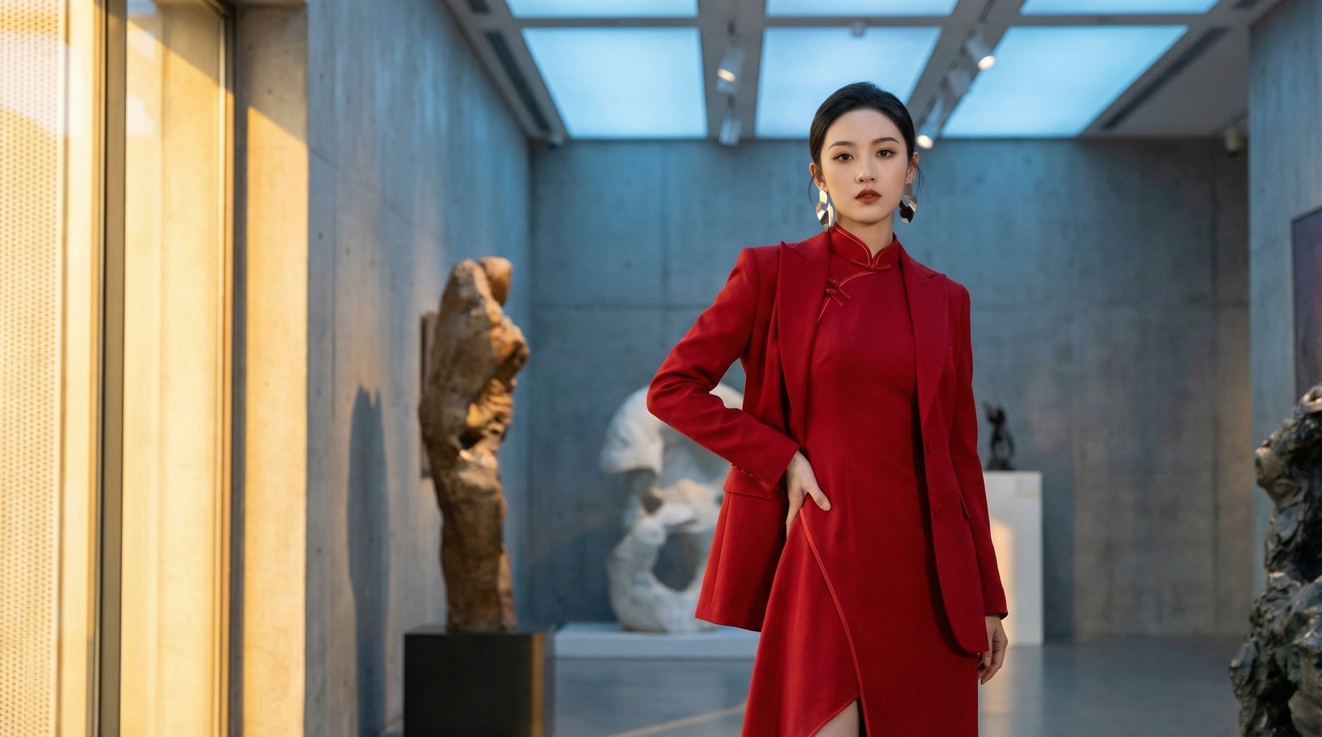 网红美女时尚写真视频拍摄花絮